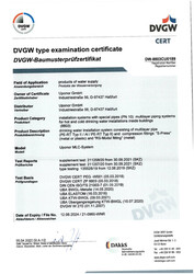 UPONOR CER MLC SYS MECH DVGW DW-8803CU0189 DE EN